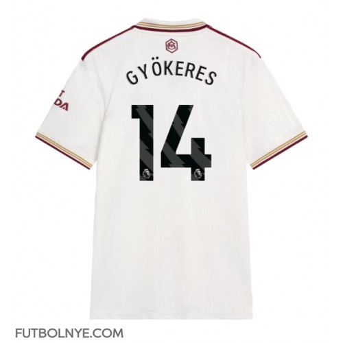 Camiseta Arsenal Viktor Gyokeres #14 Tercera Equipación 2025-26 manga corta